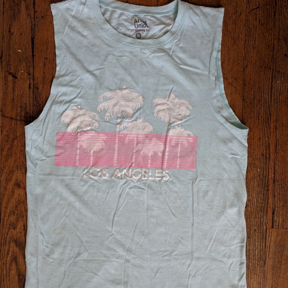 Men's stylish summer graphic tank top